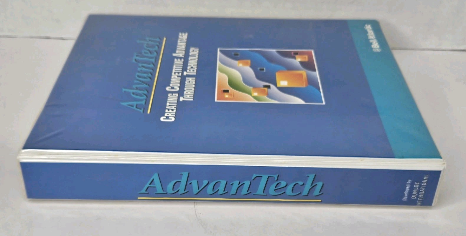 Vtg 1993 Bell Atlantic Advantech Multi Media Training Package, 3.5" Floppy, Vhs,