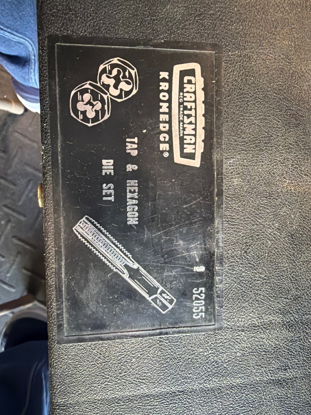 12 piece CRAFTSMAN Kromedge USA NOS MO 52055 SAE Standard Tap & Die Complete Set