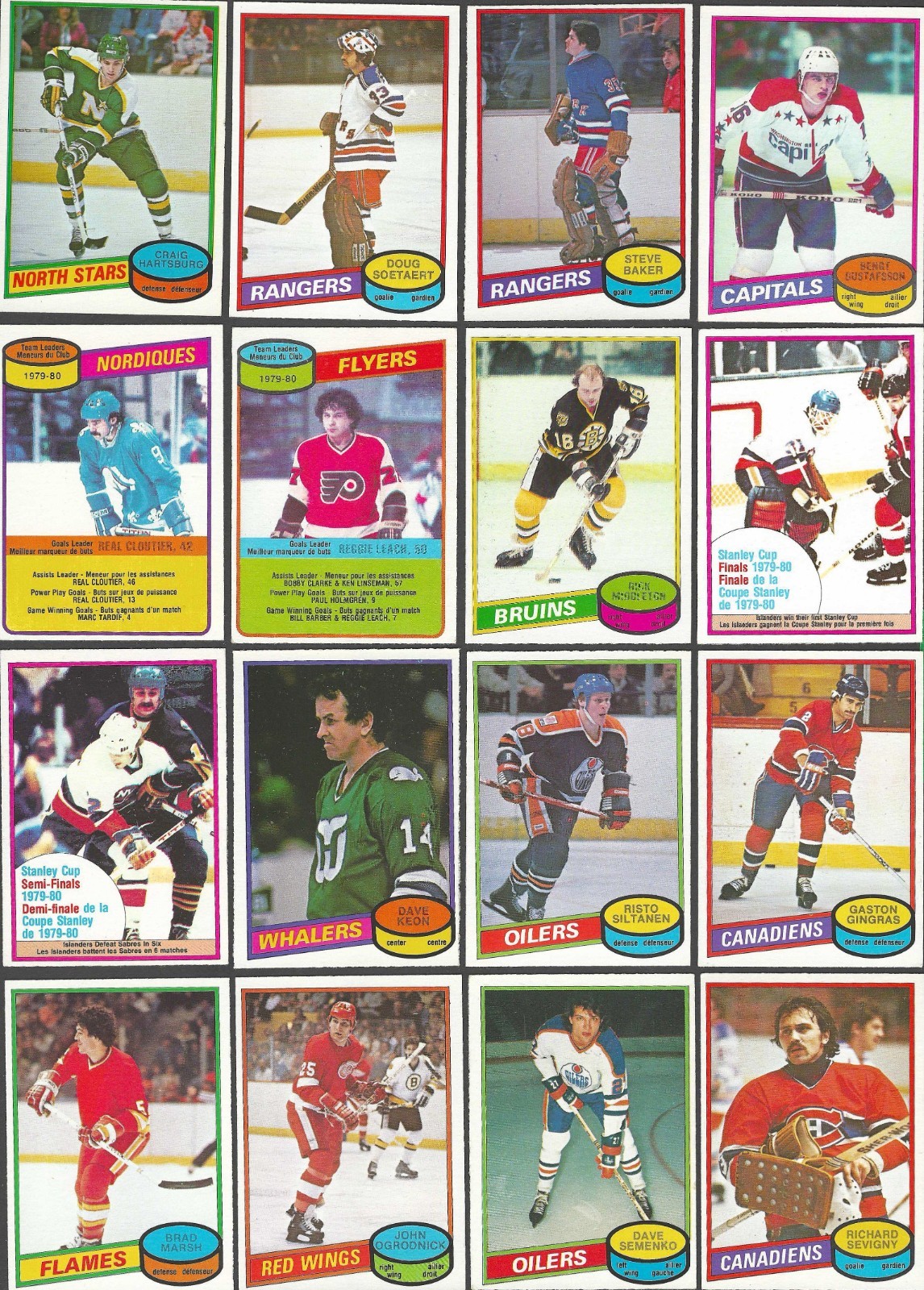 1980-81 O-PEE-CHEE HOCKEY 201-396 (YOU PICK-GET 25% OFF & FREE SHIPPING-READ)