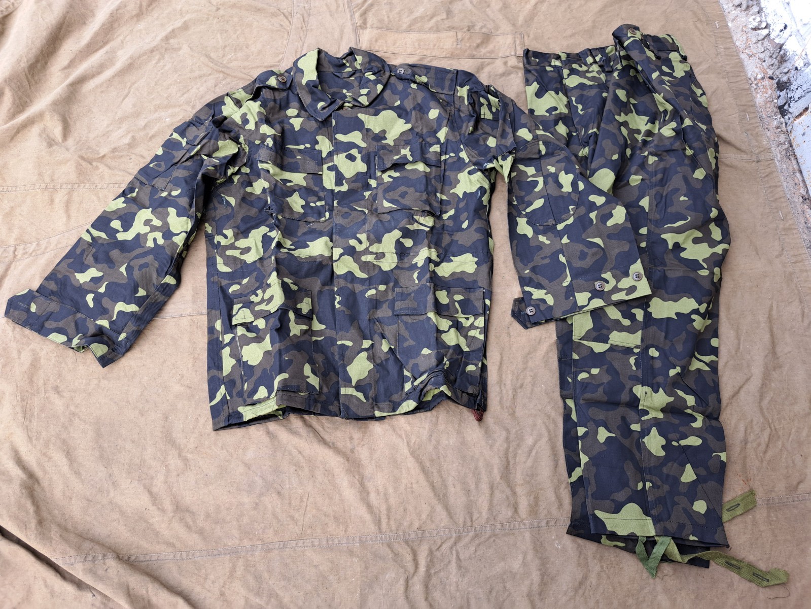 Ukrainian army battle suit afganka camo Butan Dubok size 52-3 new