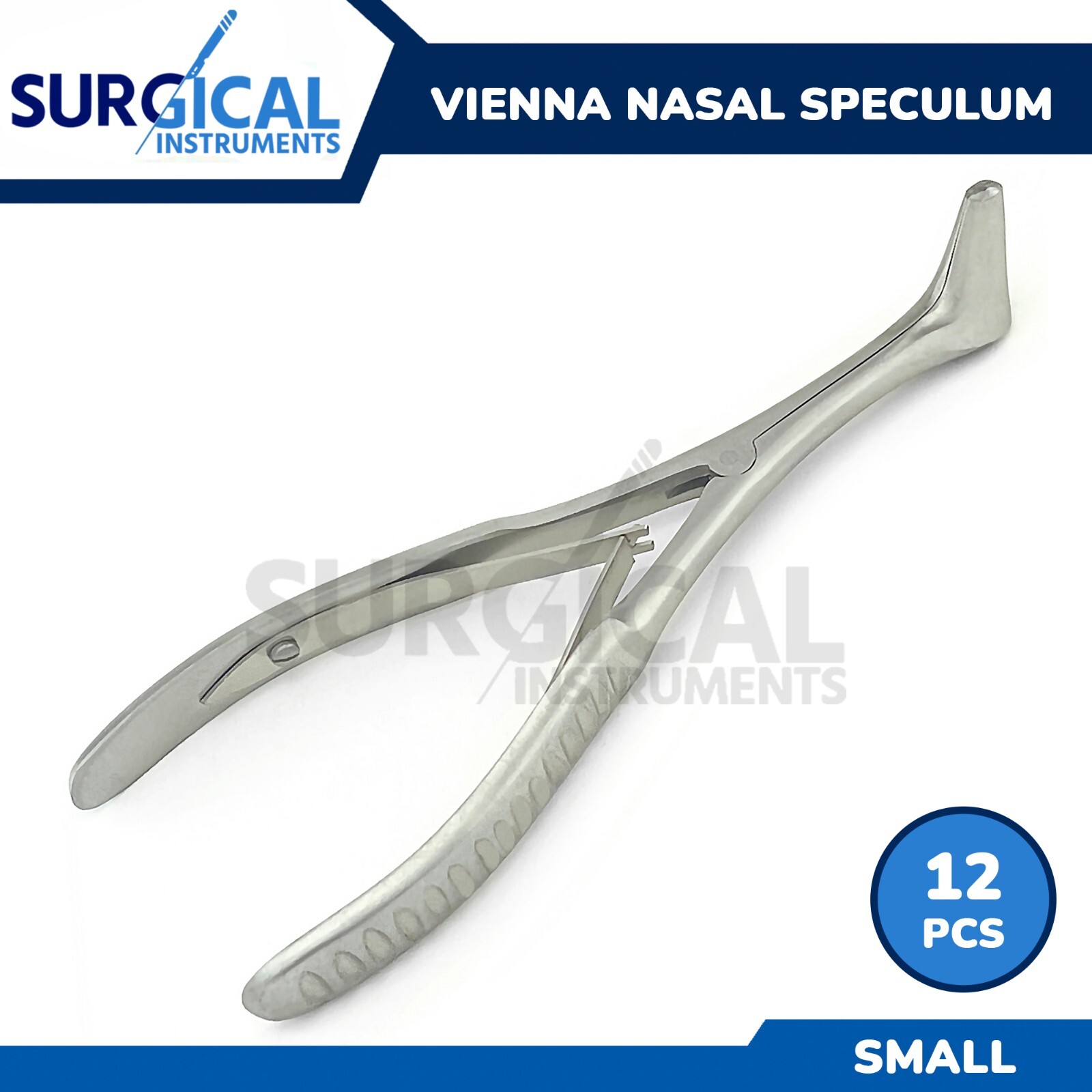 12 Pcs Vienna Nasal Speculum (Small) ENT Instruments Stainless German Grade