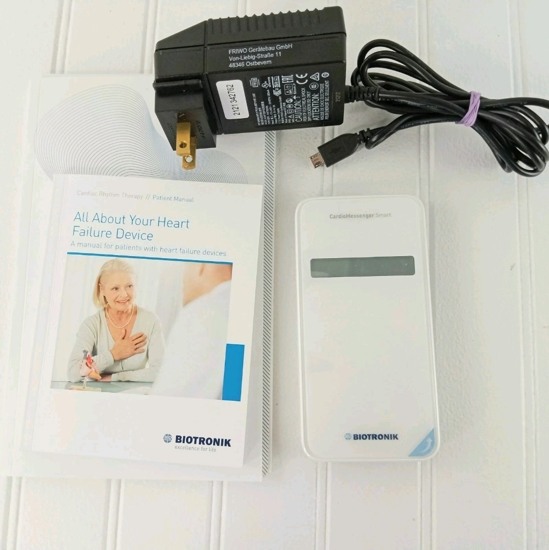 Cardio Messenger Smart 4G In-Home Cardiology Monitor w/Manual, Charge New Sealed