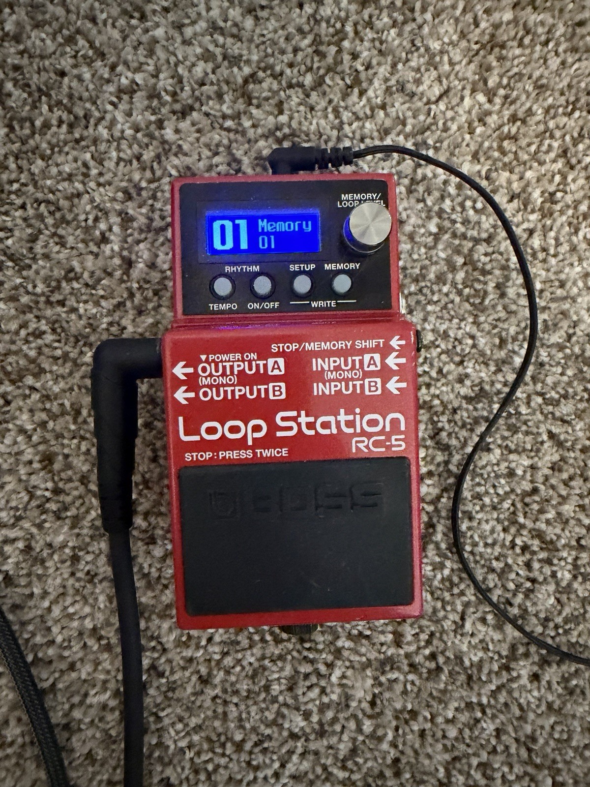 BOSS RC-5 Loop Station Digital Looper Pedal for Electric, Bass & Acoustic