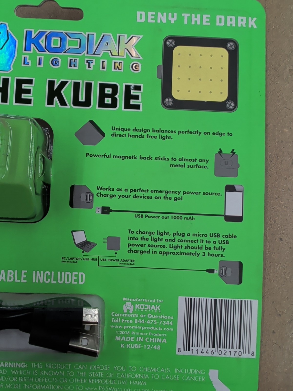 Kodiak Kube 300 Lumen COB LED Cube Light
