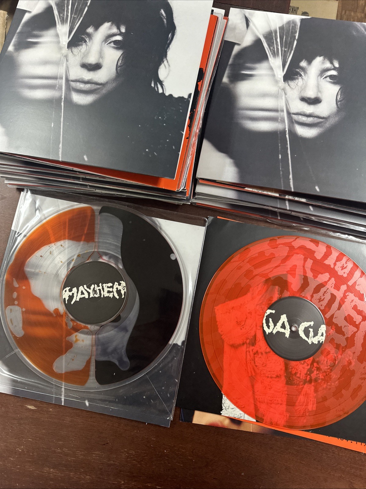 Lady Gaga MAYHEM Bad World Liquid Filled Vinyl Limited Edition BRAND NEW IN HAND