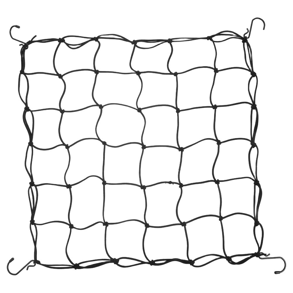 1 Set Elastic Plant Support Netting Black Durable Mesh for Garden Growing