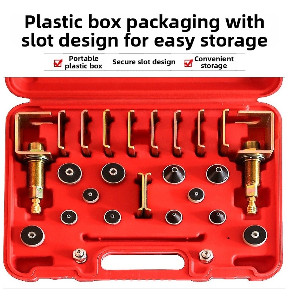 Alloy Automotive AC Leak Detector Tester Kit 26PCS for Car Air Conditioner Use