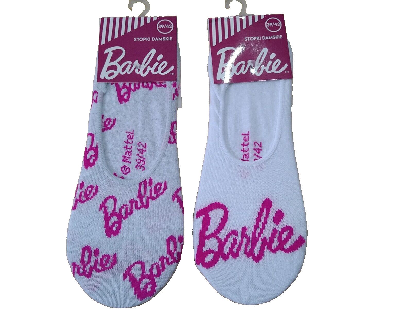 Barbie Socks Trainer Liner Socks 2 Designs 2 Sizes Ladies Teens