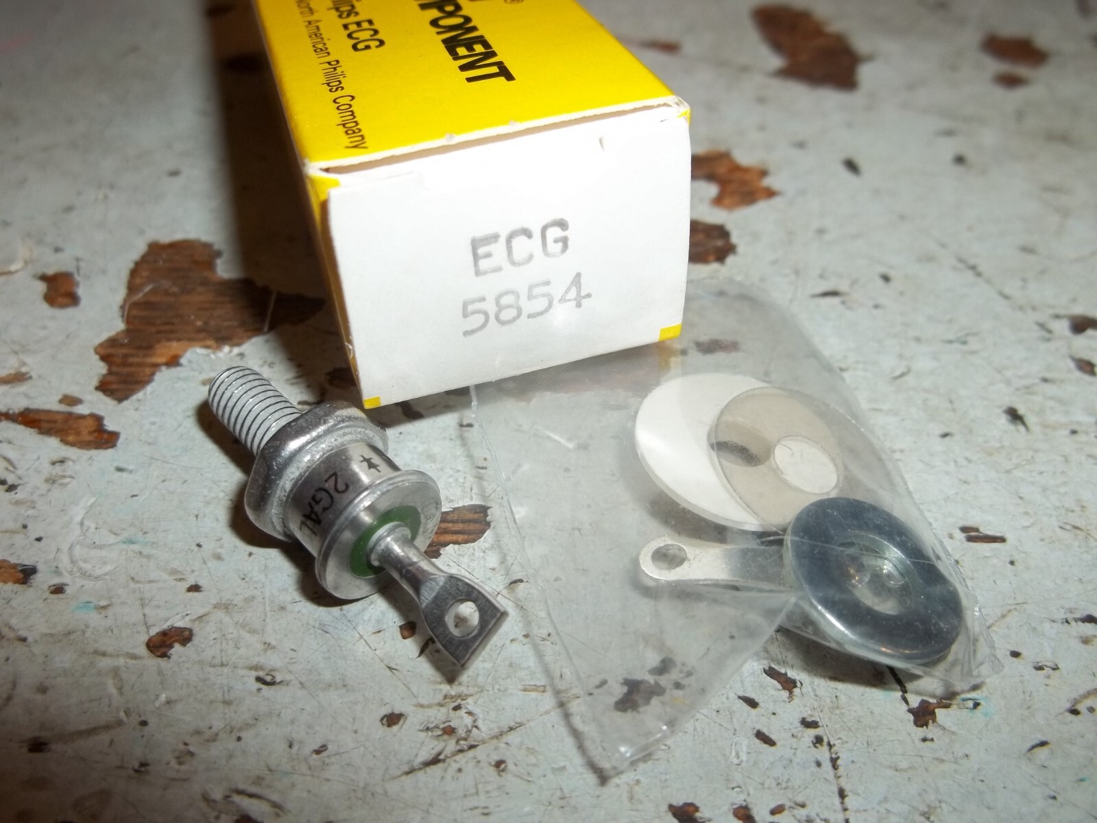 PHILIPS SYLVANIA ECG GENERAL PURPOSE RECTIFIER DIODE 5854 (*1-2)