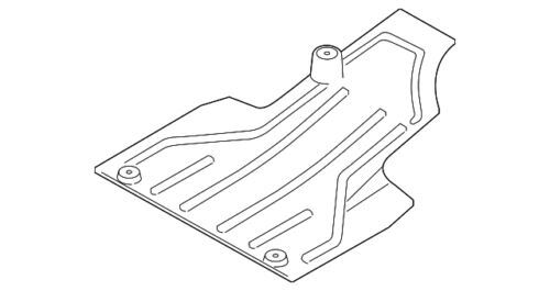 Genuine Ford Lincoln 2013-2019 MKC Radiator Support Air Deflector FJ7Z-9911778-A