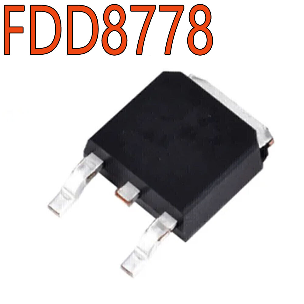 10PCS FDD8778 8778 TO-252 25V 35A