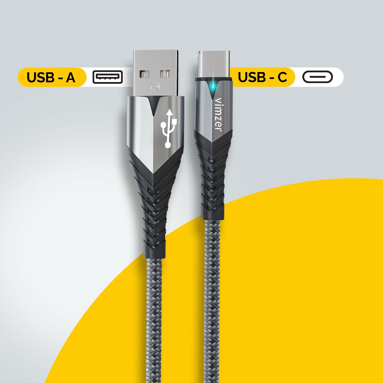 2Pack USB C Fast Charger Cable for Google Pixel 7 6, OnePlus 10 9 Nord N20,Nokia