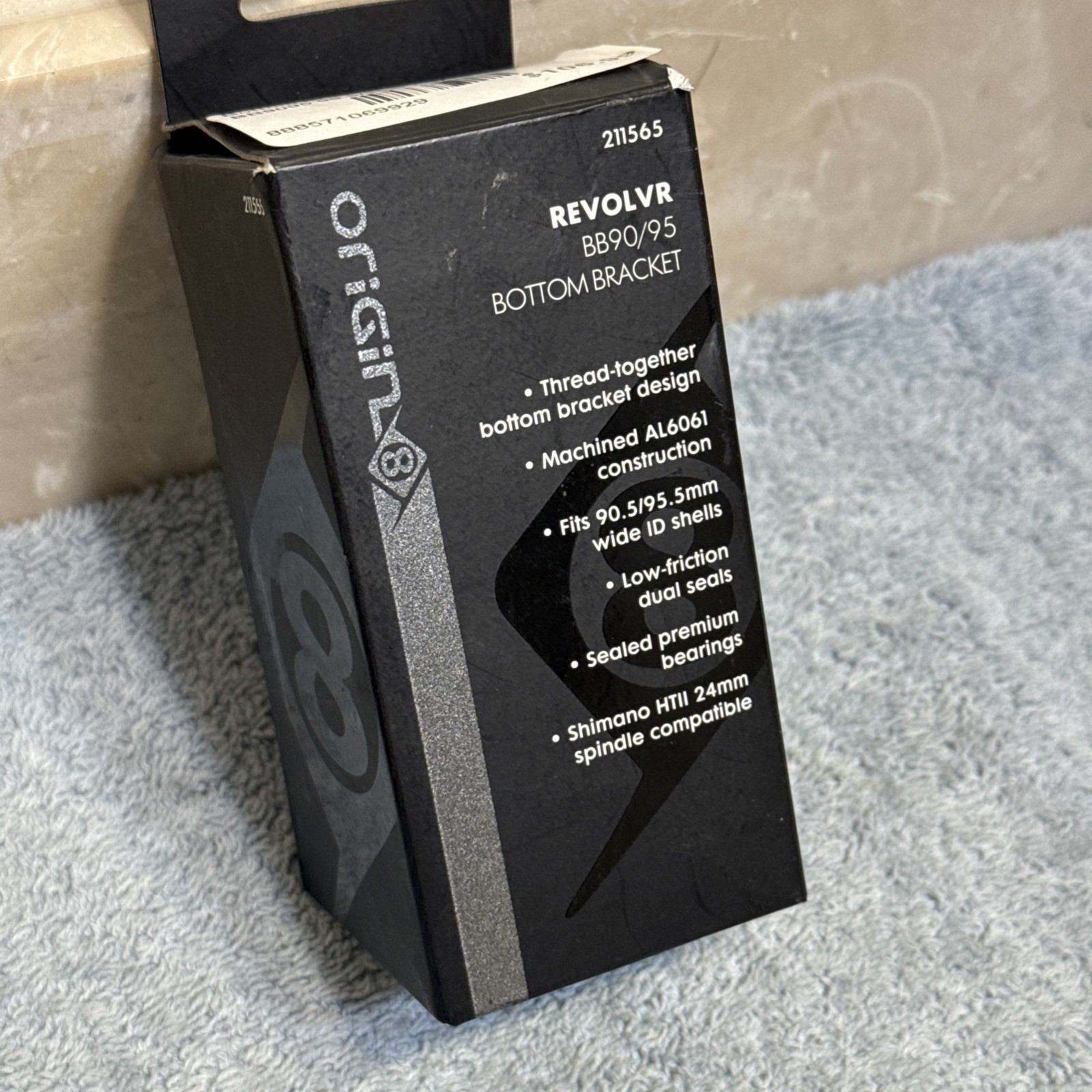 Origin8 Revolvr Thread-Together BB90/95 Bottom Bracket for HTII 24mm [caw]