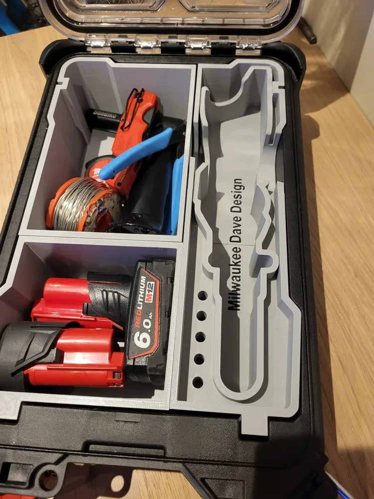 M12 Soldering Iron Compact packout insert
