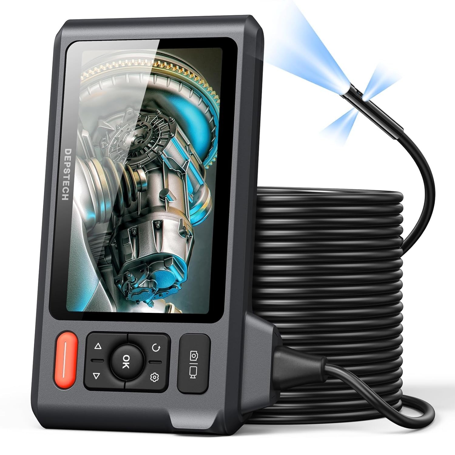 Drain Pipe Tool: 50FT Endoscope Camera, Carrying Case