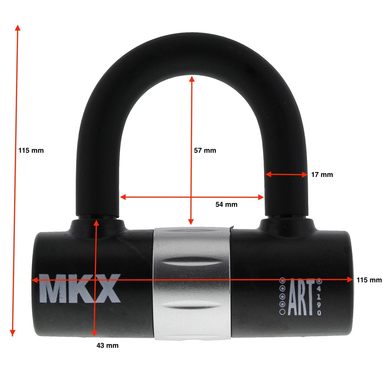 MKX-lock Padlock 120cm