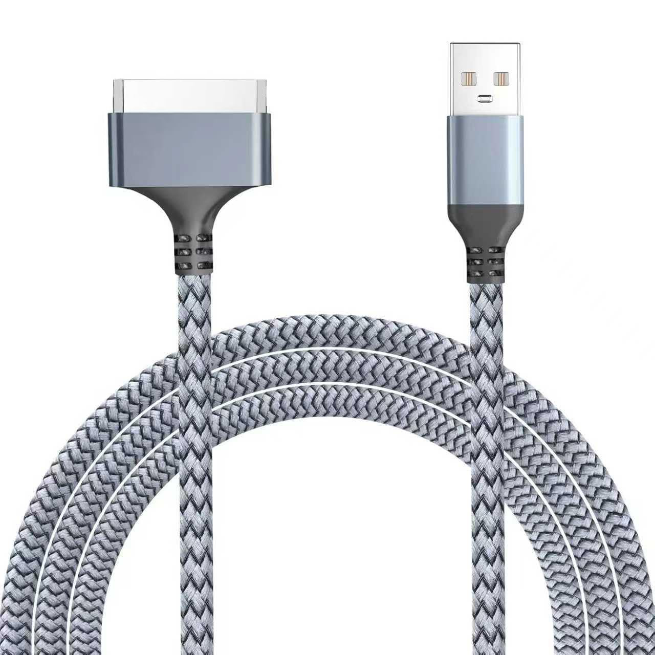 USB to 30 Pin Charger Cable Compatible with Old Iphone 4/4S/3G/3Gs,Old Ipad 1/2/
