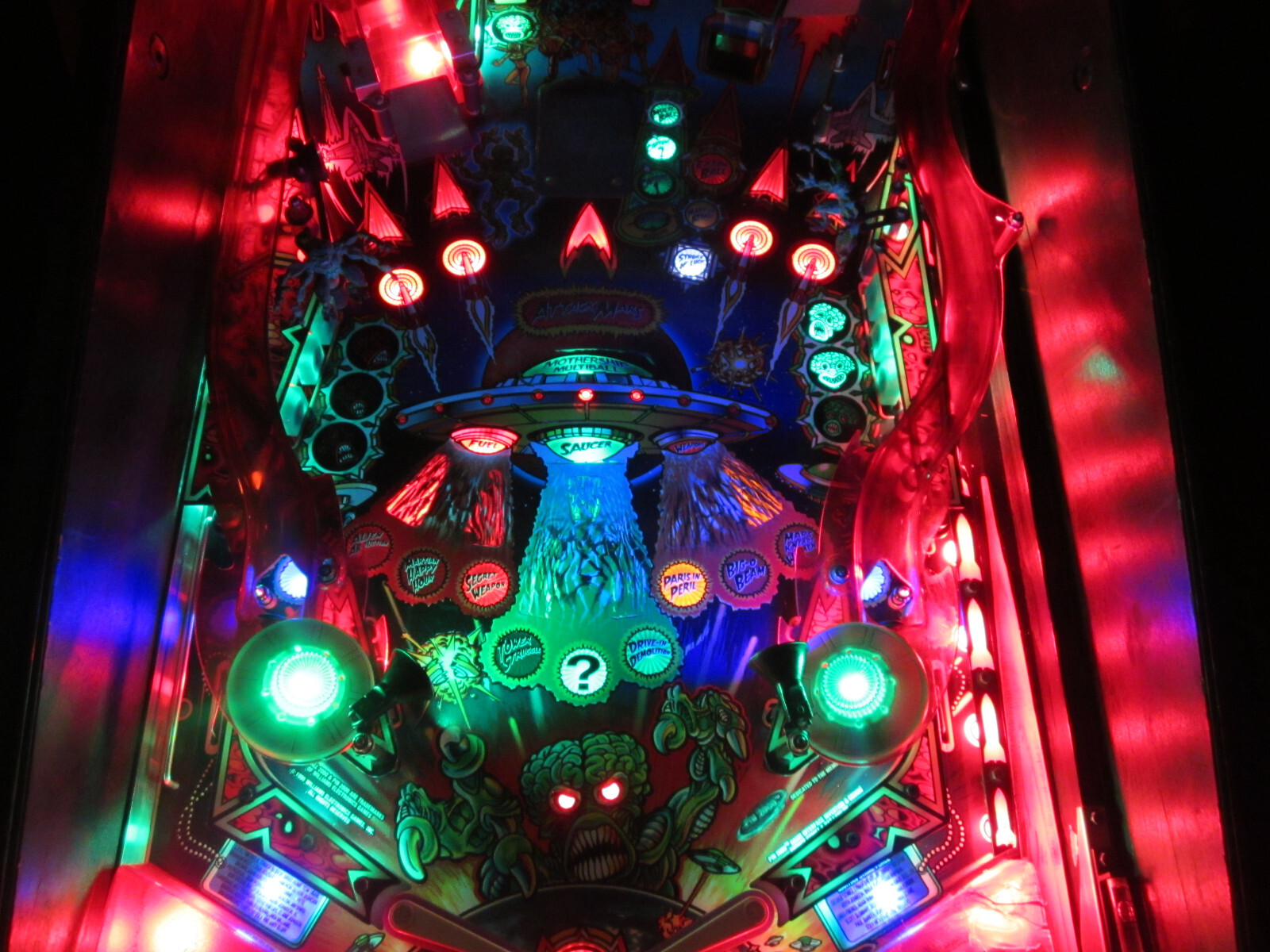 REVENGE from MARS Pinball LED Lighting Kit custom SUPER BRIGHT KIT
