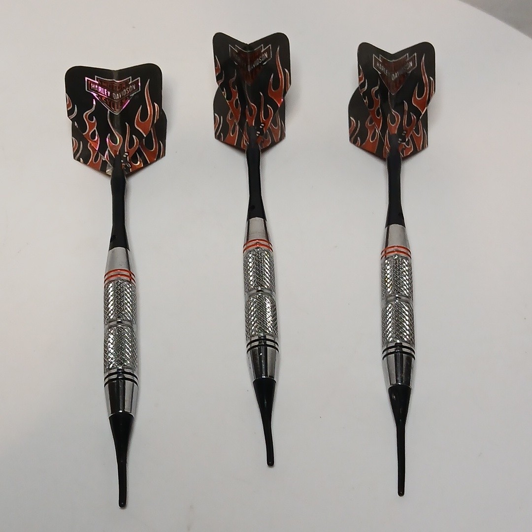 Harley Davidson Set Of 3 Soft Tip Darts