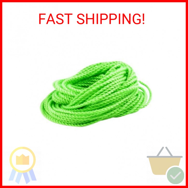 Pro-poly string / Ten (10) Pack of 100% Polyester YoYo String - Neon Green