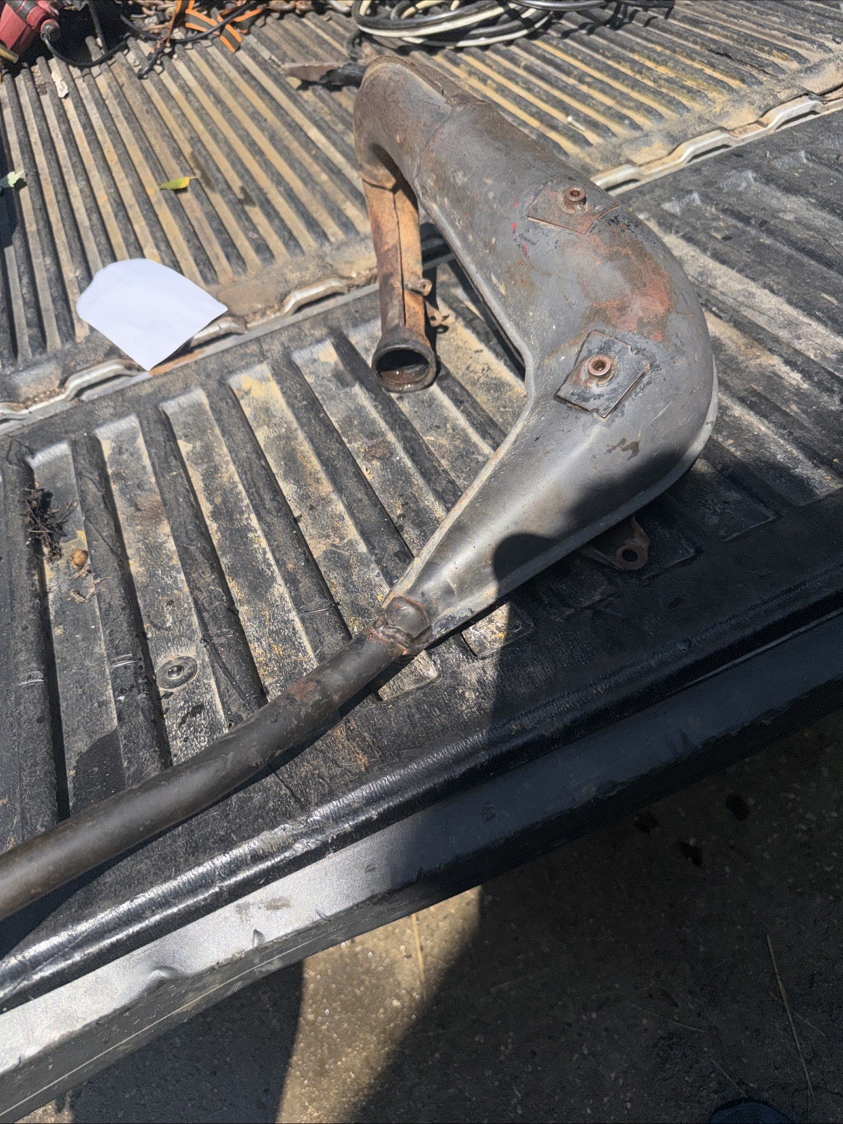 1986-87 Yamaha Yz 80 Oem Header Pipe
