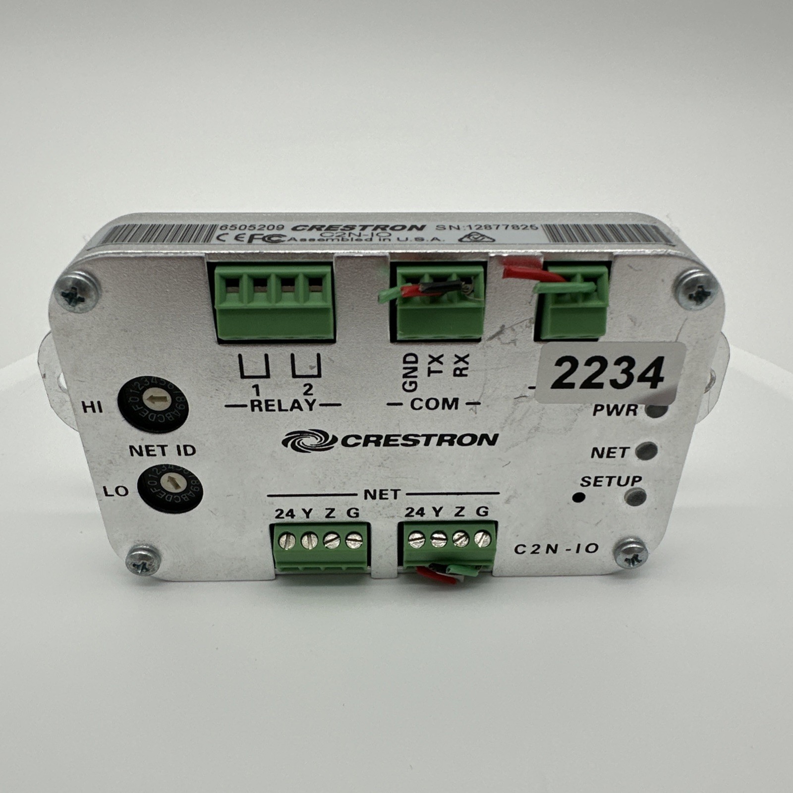 CRESTRON C2N-IO CONTROL PORT EXPANSION MODULE (LSB25)