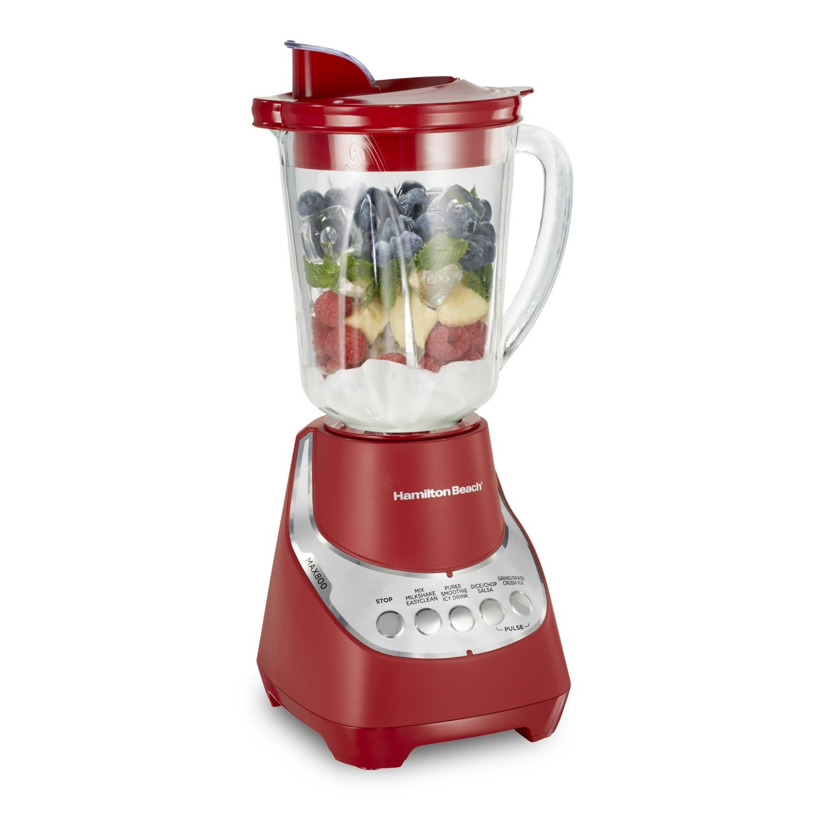 Hamilton Beach 48oz Wave Action Blender Red Kitchen FREESHIP