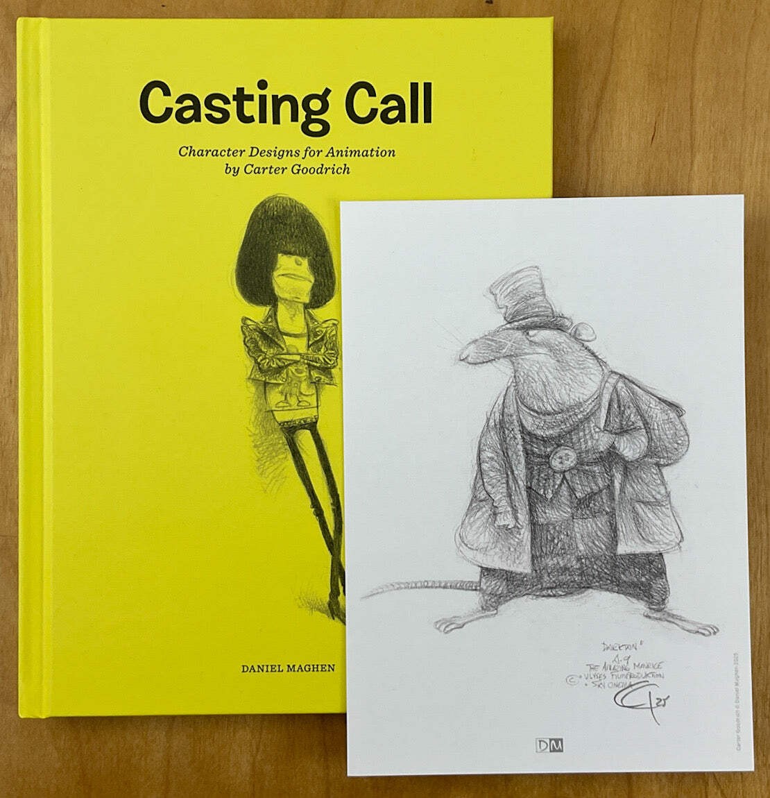 Carter Goodrich - Casting Call - Signed Limited Edition with Bookplate