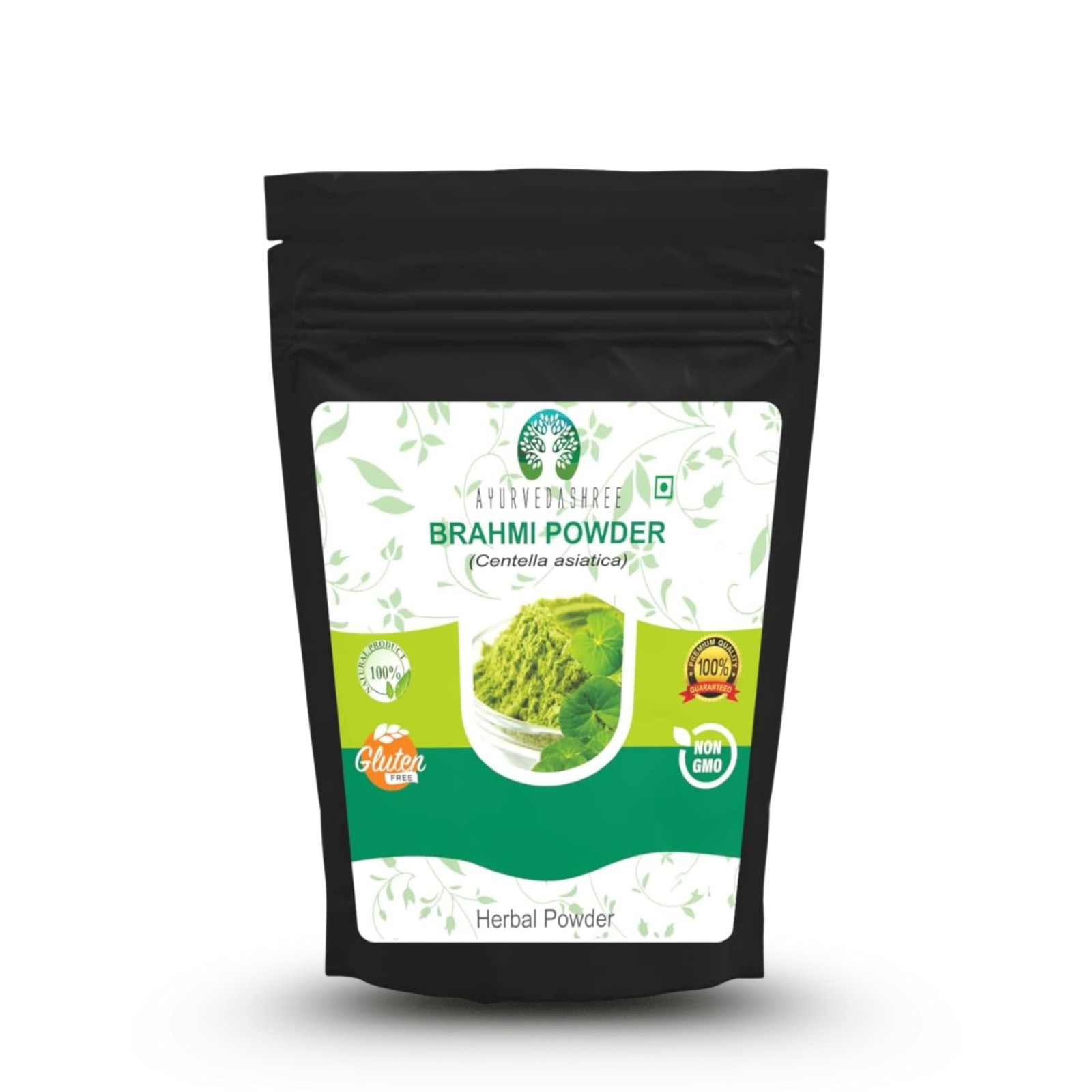 AYURVEDASHREE Centella asiatica Powder 50 Gm I Known 1.76 Ounce (Pack of 1)