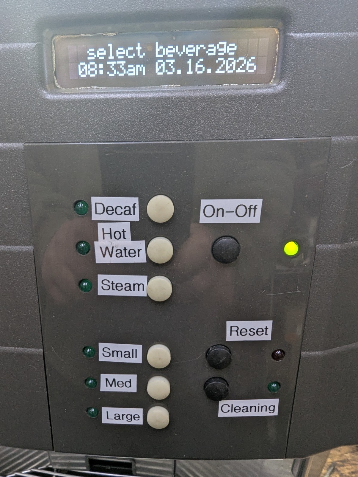 Schaerer Ambiente Espresso Machine Professionally Refurbished.