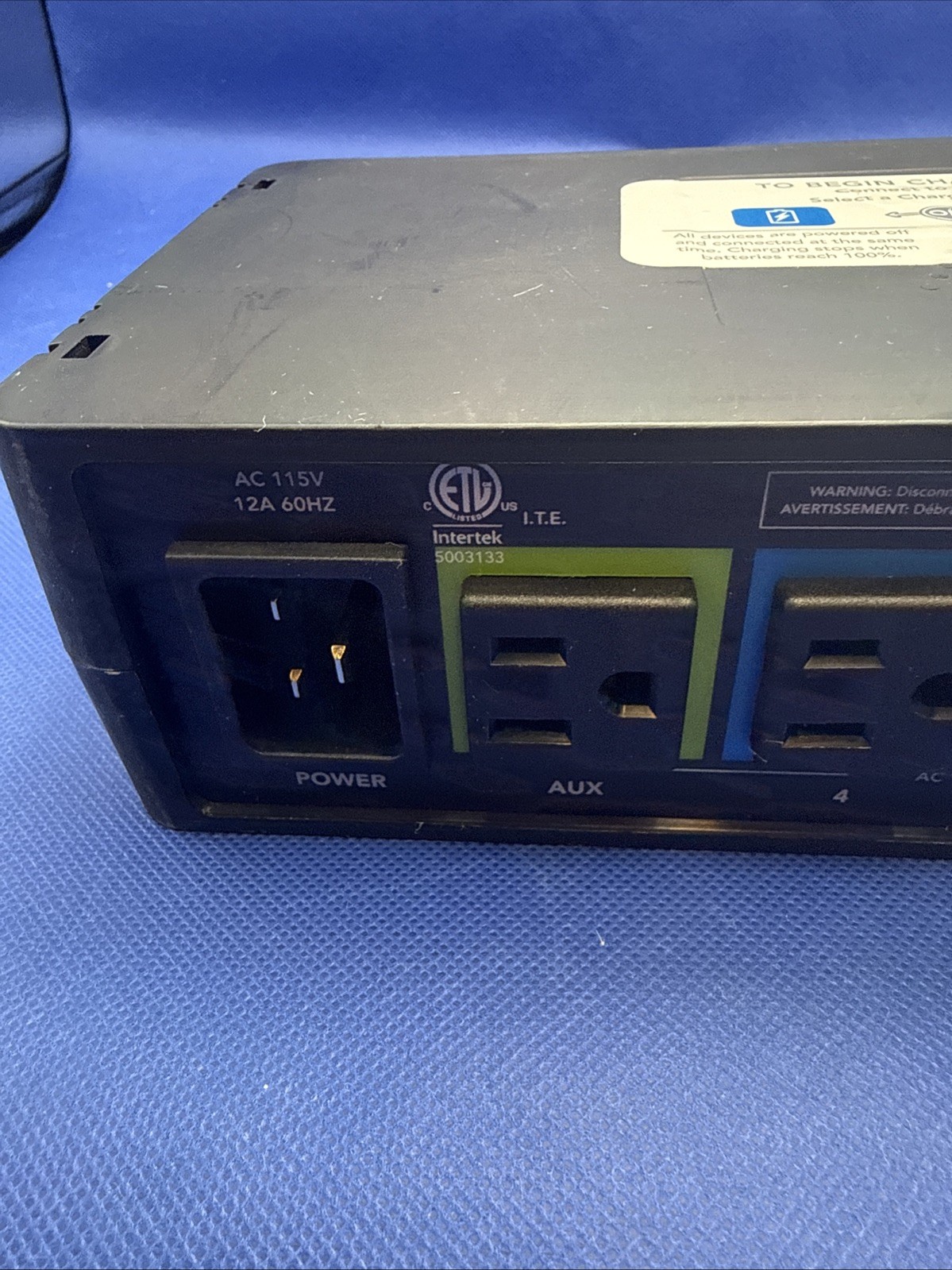 Jar Systems Intelligent Charging System 4-Outlet Power Unit Pb-80c24