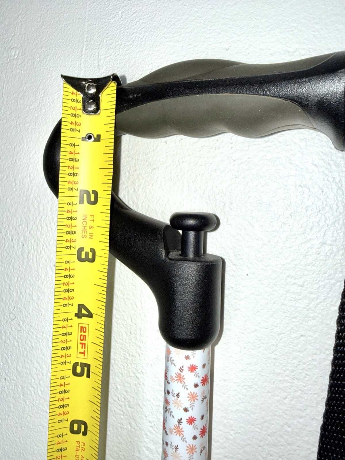 Walking Cane with Floral Design, Lightweight, Adjustable