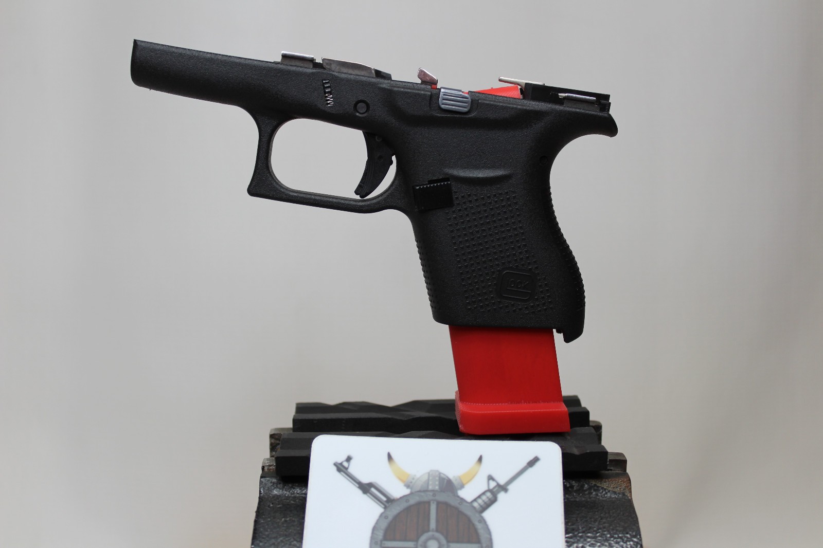 Glock 43X, 48 Vise Slide Block for Gunsmiths 3D Printed Non-Marring