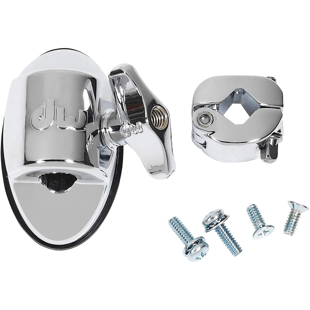 DW 12 In. Tom Mounting Bracket for New 2012 Style Chrome