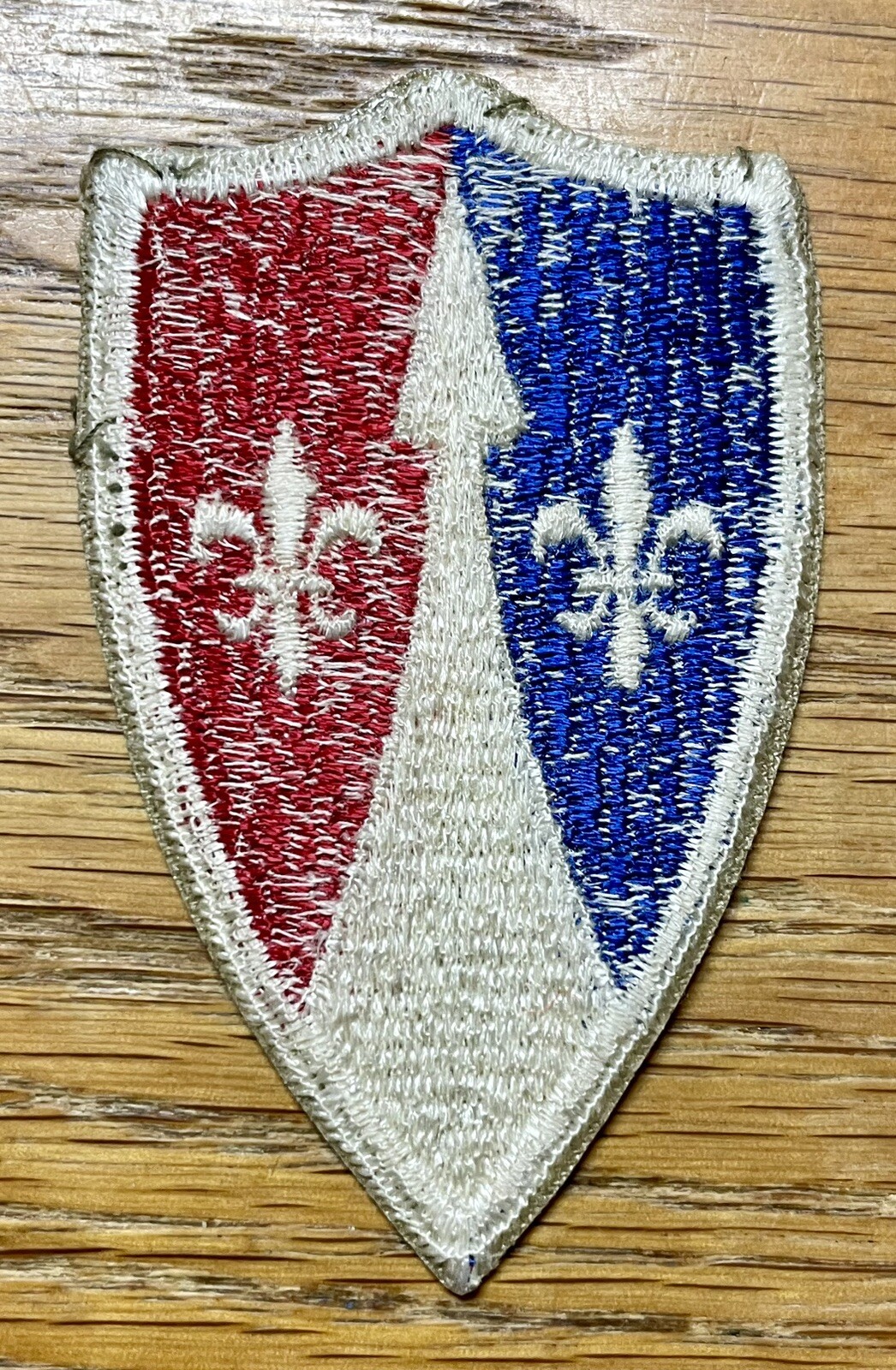 ORIGINAL 1950’s - US EUROPEAN COMMAND ZONE PATCH - WORN