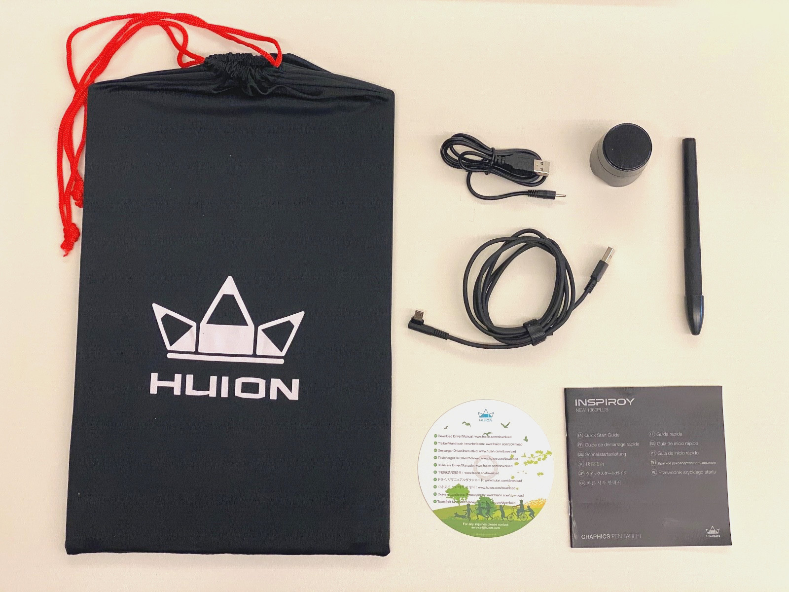 HUION 1060Plus Graphics Drawing Tablet