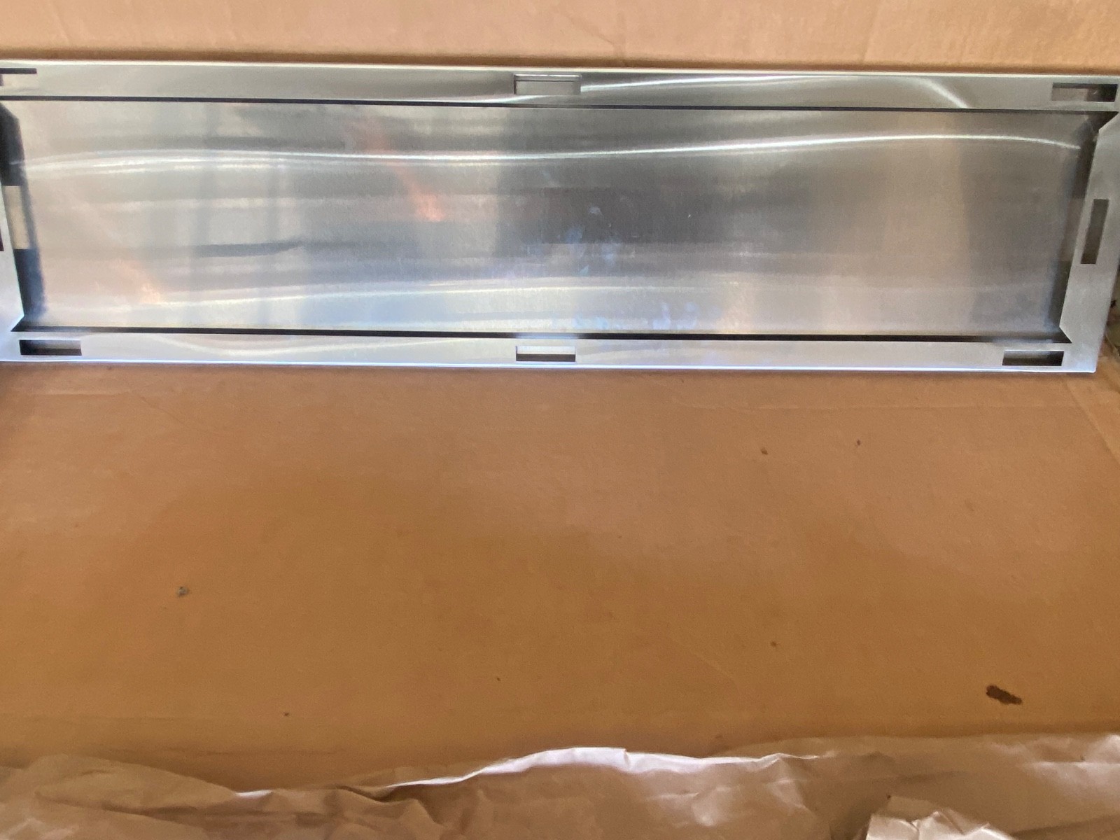 Legacy Stainless Steel Flush Inset Grille Panel
