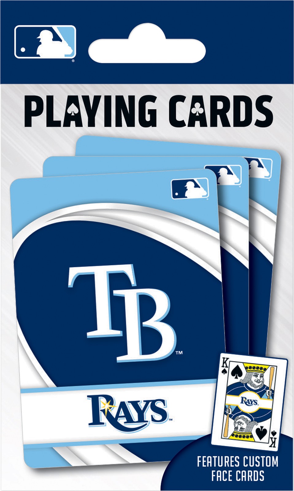 MasterPieces - Tampa Bay Rays - MLB Playing Cards - 54 Card Deck