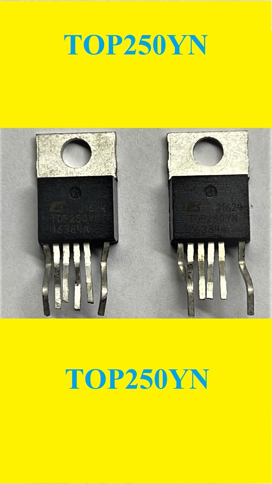 2 PCS TOP250Y TOP250YN OFFLINE Switch 7 Power Integration #BP 7 Pin 120°C