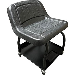 Large Padded Shop Seat WHI-HRS