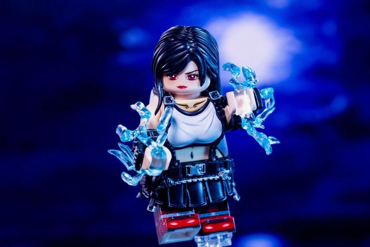 Custom Molded Figurine Accessory -Final Fantasy Tifa Lockhart