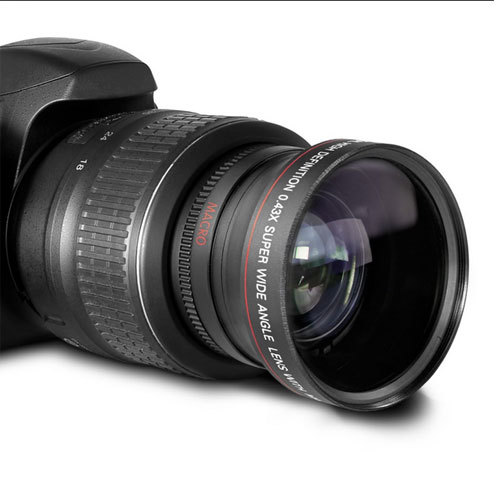 A&R 0.43x Wide Angle Lens Macro For Nikon AFP DX 18-55mm D3400 D5600 D3500 D5500