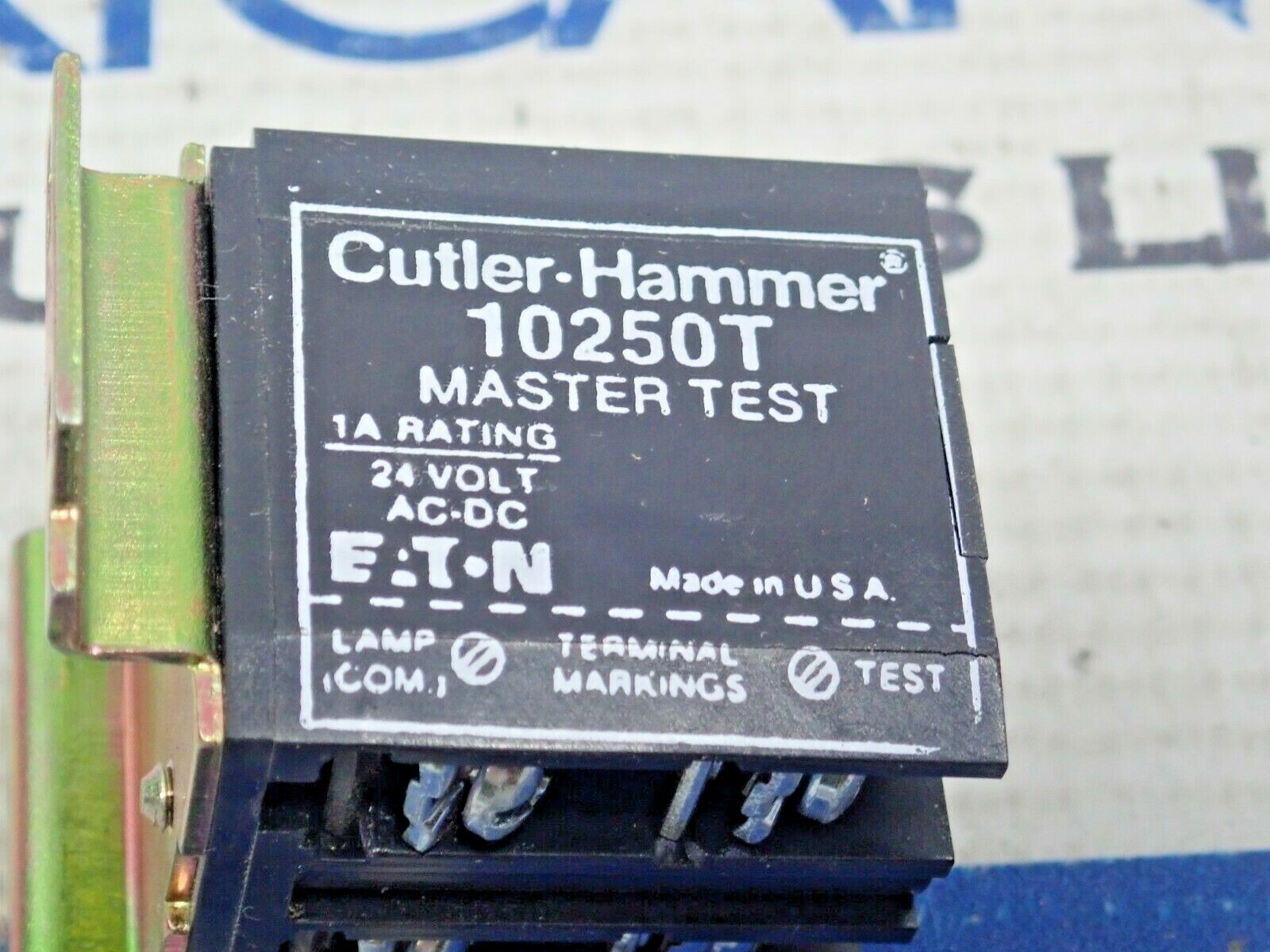 CUTLER HAMMER 10250TMT2 MASTER TEST MODULE DUAL INPUT 24V NEW