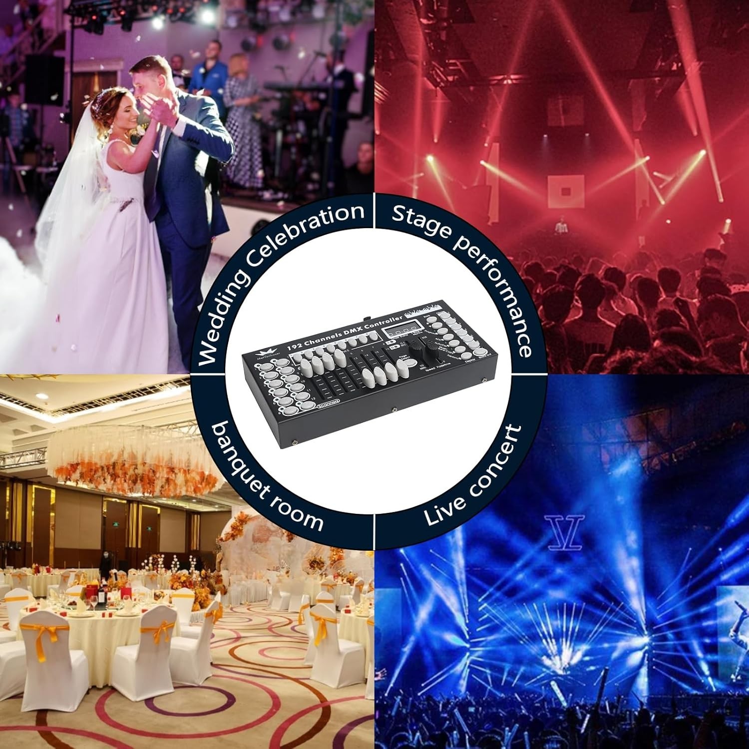Dmx Controller Dmx Console,192CH Dmx512 Console Controller Panel Use For Edit...