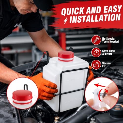 Universal Engine Coolant Overflow Tank Recovery Kit Compatible with 54002 |