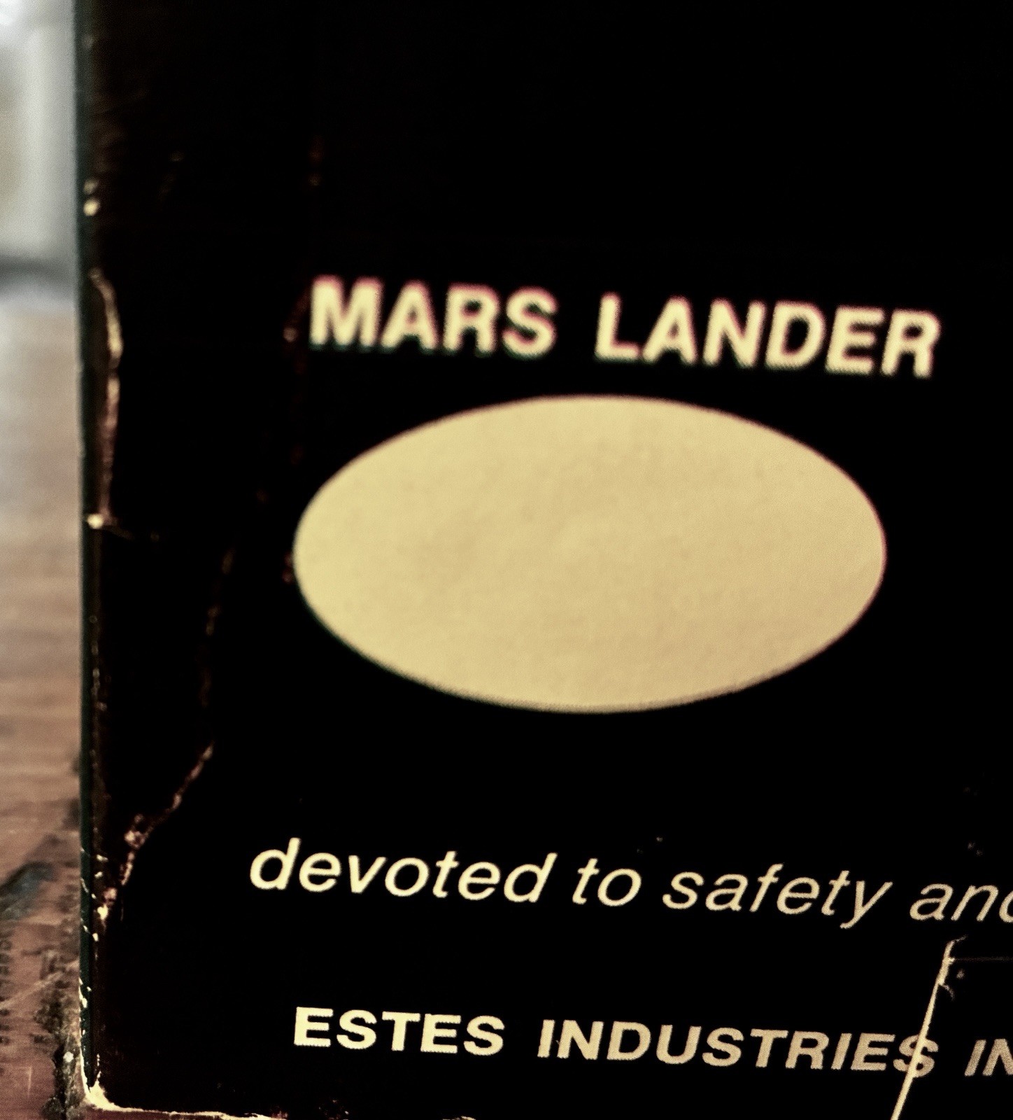 Estes Mars Lander K-43, Boxed, Damon Era