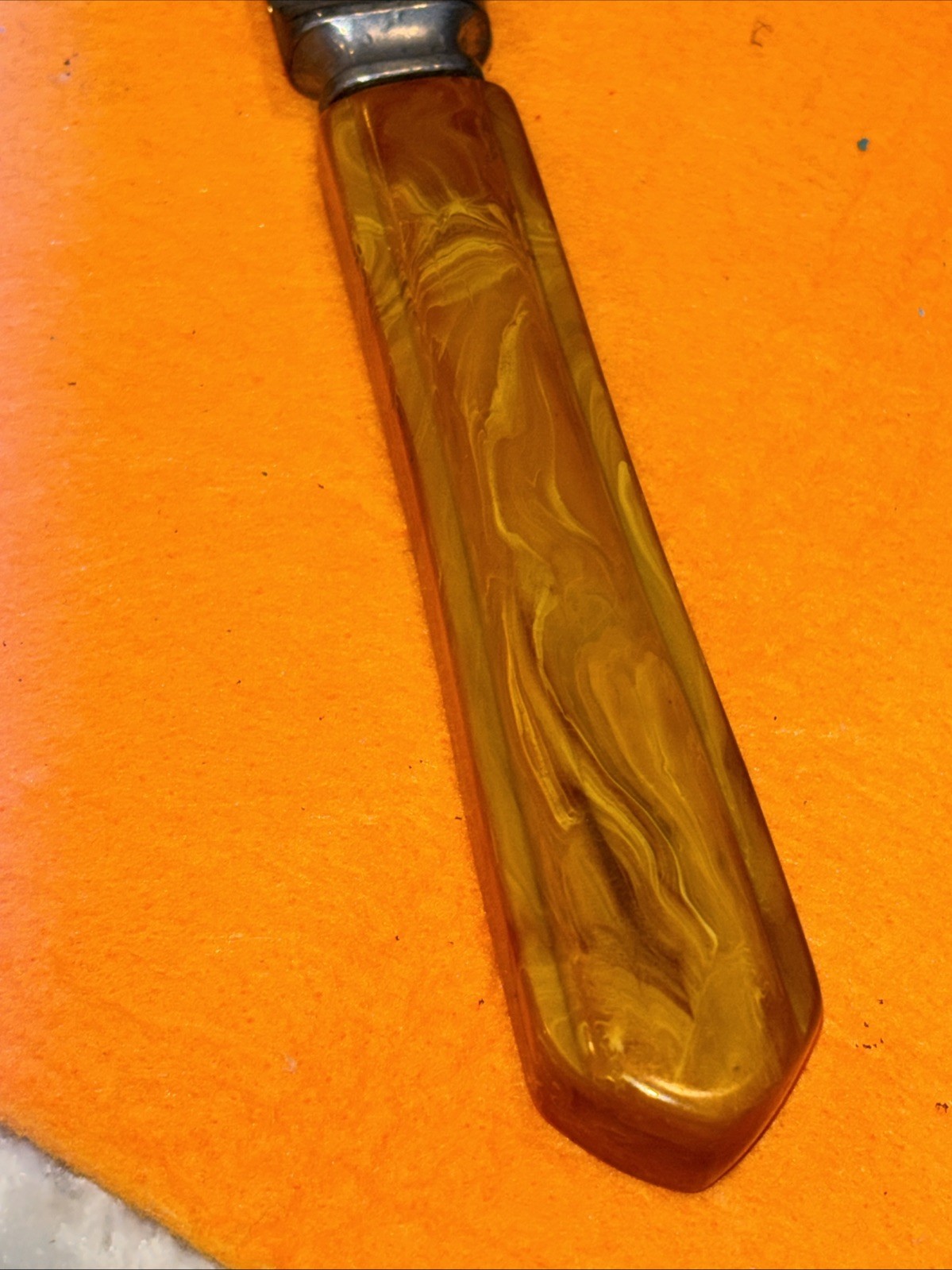 Vintage Stainless Steel with Bakelite Handle Meat Carving Knife