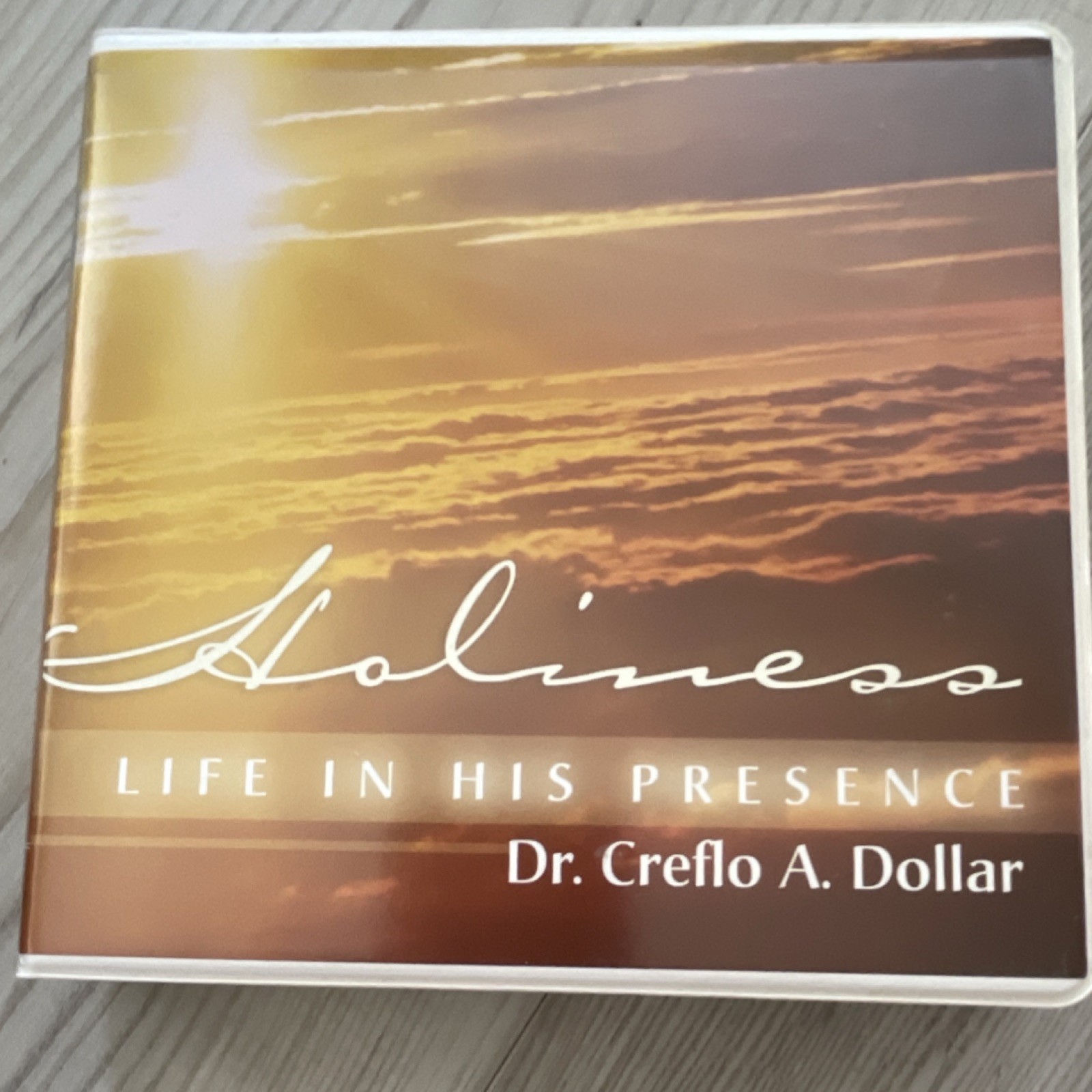 Holiness: Life in His Presence 4-CD Series by Dr. Creflo A. Dollar