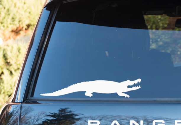 Alligator - Vinyl Decal Outdoor Weatherproof