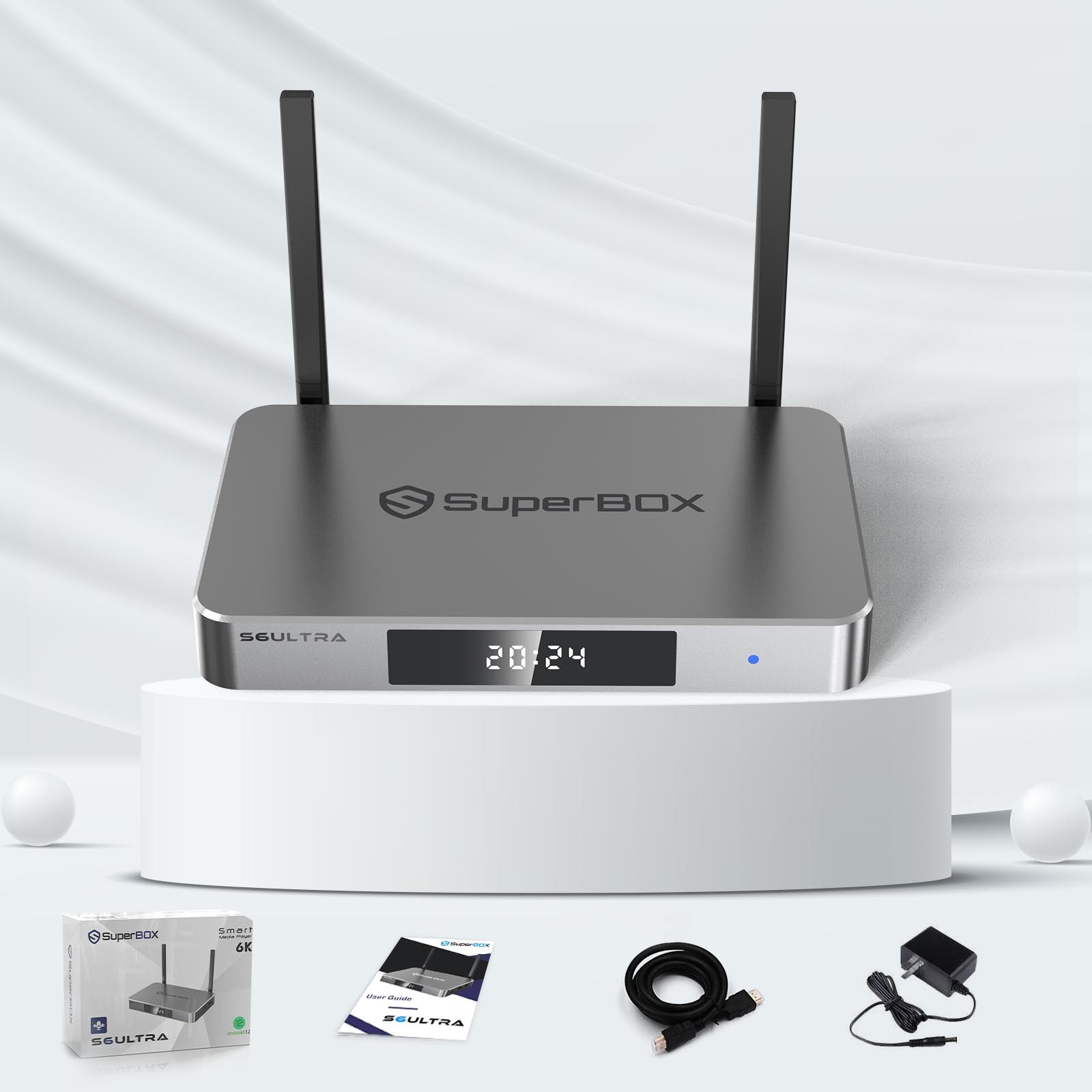 SuperBox S6 Ultra Streaming Media Player - Authorized Distributor -Ship Same Day